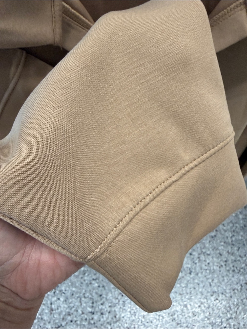 all in motion Tan Open V-Neck Pullover NWT - Picture 3 of 10